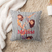 Coussin Cirque Thème Acrobat Décor pour crèches, filles, e (Couverture)