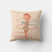 Coussin Cirque Thème Chambre Nourriture Décor Enfants (Verso)