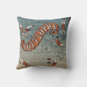 Coussin Cirque Victorien Vintage (Verso)
