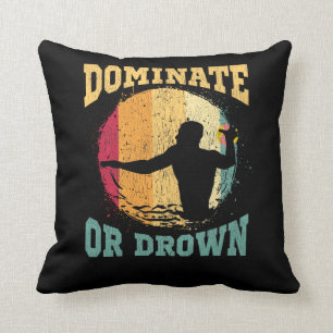 Coussin Citation amusante de la Water Polo Sports nautique