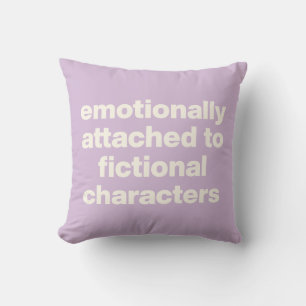Coussin Citation Amusante pour Amoureux de Livres Simple L