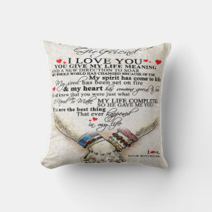 Coussin Citation d'amour pour amie   Meilleur Cadeau Pour 