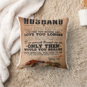 Coussin Citation d'amour pour idée de cadeau pour mari, An (Couverture)