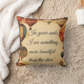 Coussin Citation d'amour romantique Typographie-Anniversai (Couverture)