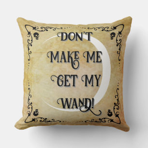 Coussin Citation de cuisine d'Halloween