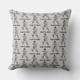 Coussin Citation de garçon de combat