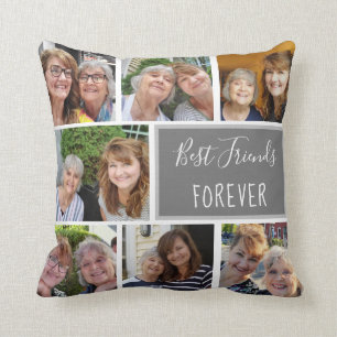 Coussin Citation de la collection photo des meilleurs amis