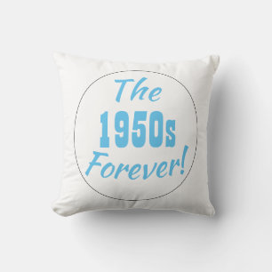 Coussin Citation de la décennie 1950 Rétro Amusant Citatio
