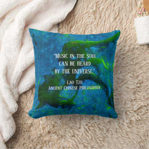 Coussin Citation de Lao Tzu
