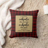 Coussin Citation de motivation inspirée Lumberjack Buffalo (Couverture)