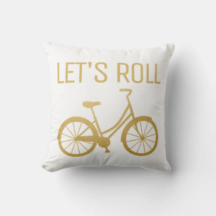 Coussin Citation De Vélo Permet De Rouler Or Vélo Moderne
