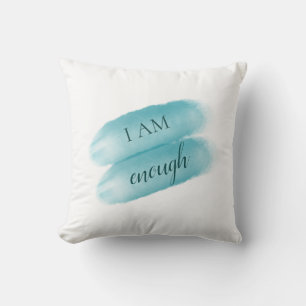 Coussin Citation Inspirante Simple Je Suis Assez Affirmati