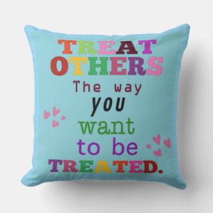 Coussin Citation Inspirationnelle pour enfants Lancer l'or