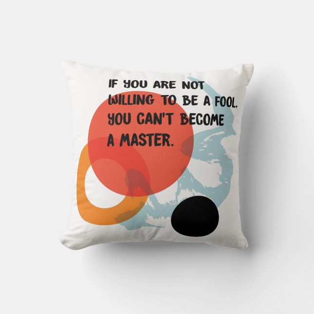 Coussin Citation JBP #1 (Recto)