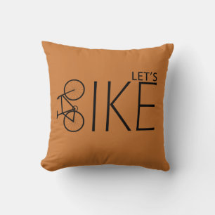 Coussin Citation motivante pour cycliste - Cyclisme drôle