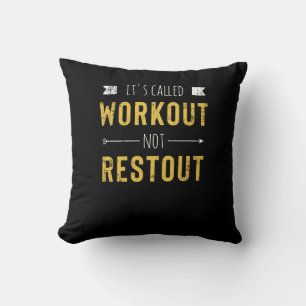 Coussin Citation motivationnelle amusante qu'on appelle en
