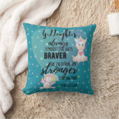 Coussin Citation Motivationnelle de GODDAUGHTER Unicorn Tu (Couverture)