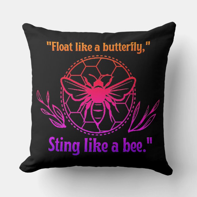 COUSSIN CITATION PUANT COMME UNE ABEILLE (Recto)