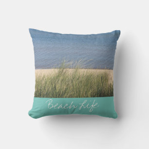 Coussin Citations de la vie de plage Vagues Océan Côtière 