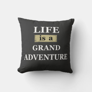 Coussin citations motivationnelles sur les paroles de vie