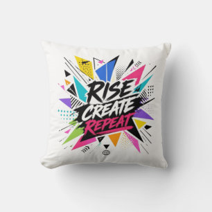 Coussin Citer Créer Répéter Citation Motivationnelle Inspi
