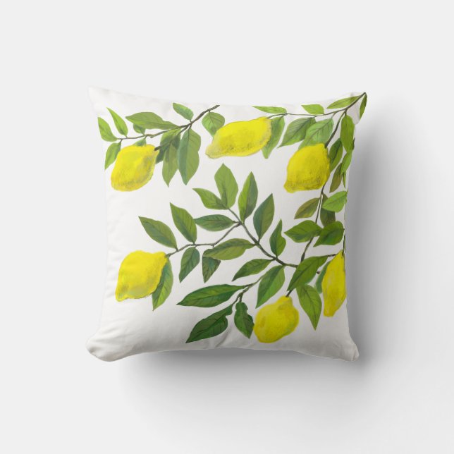 Coussin Citron (Recto)
