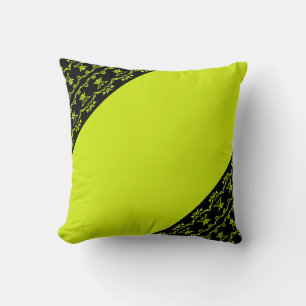Coussin Citron Électrique