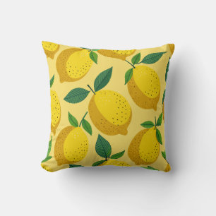 Coussin Citron, images motifs