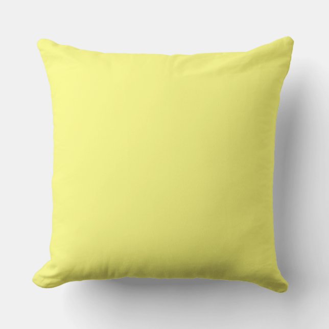Coussin Citron jaune grand (Recto)