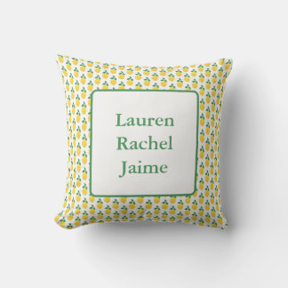 Coussin Citron simple