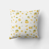 Coussin Citron sucré Un 1er anniversaire (Verso)