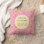 Coussin Citron sucré un anniversaire (Couverture)