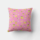 Coussin Citron sucré un anniversaire (Verso)