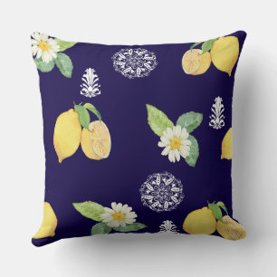 Coussin Citrons d'été