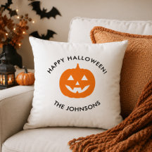 Citrouille de Halloween minimaliste – Famille pers