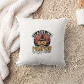 Coussin Citrouille drôle Halloween Vintage conception de T (Couverture)