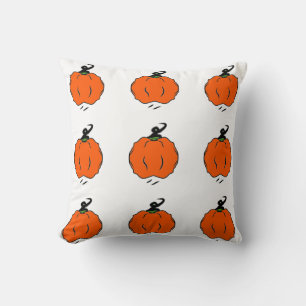 Coussin Citrouille festive Zen