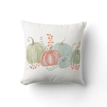 Citrouilles de chute d'aquarelle