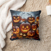 Coussin Citrouilles d'Halloween (Couverture)