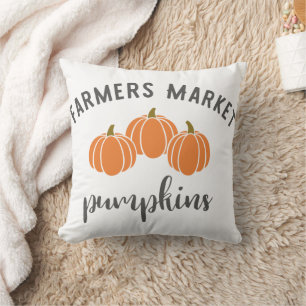 Coussin Citrouilles du marché agricole