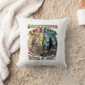 Coussin Citrouilles Livres de sorcière de jour de comptabl (Couverture)