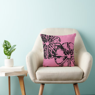 Coussin Citrus rose