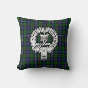 Coussin Clan Donnachaidh (Robertson) Crest /Hunting Tartan