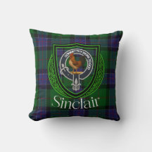 Clan écossais Sinclair Tartan Crest