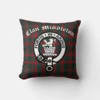 Clan Middleton Crest Badge et Tartan
