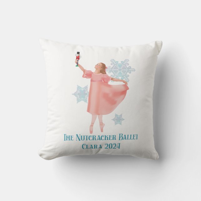 Coussin Clara avec Nutcracker 2024 (Recto)