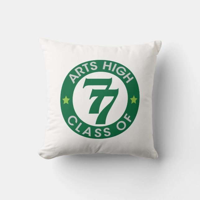 Coussin Classe Arts High School de 77 Logo (Recto)