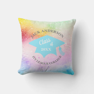Coussin Classe de graduation de 20XX Personnalisé Throw