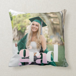 Coussin Classe de photos de fin d'études de 2021