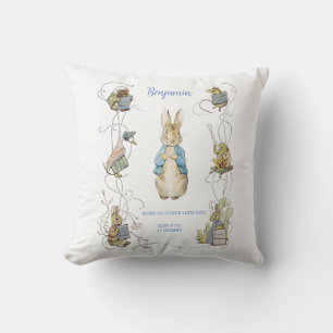 Coussin Classic Peter le lapin Vert En vichy statistiques 